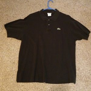 Lacoste black polo